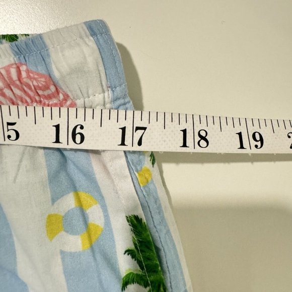 Sant & Abel X Gray Malin Palm Tree Pajamas Set Size L 100% Cotton Summer Cabana - Picture 13 of 15